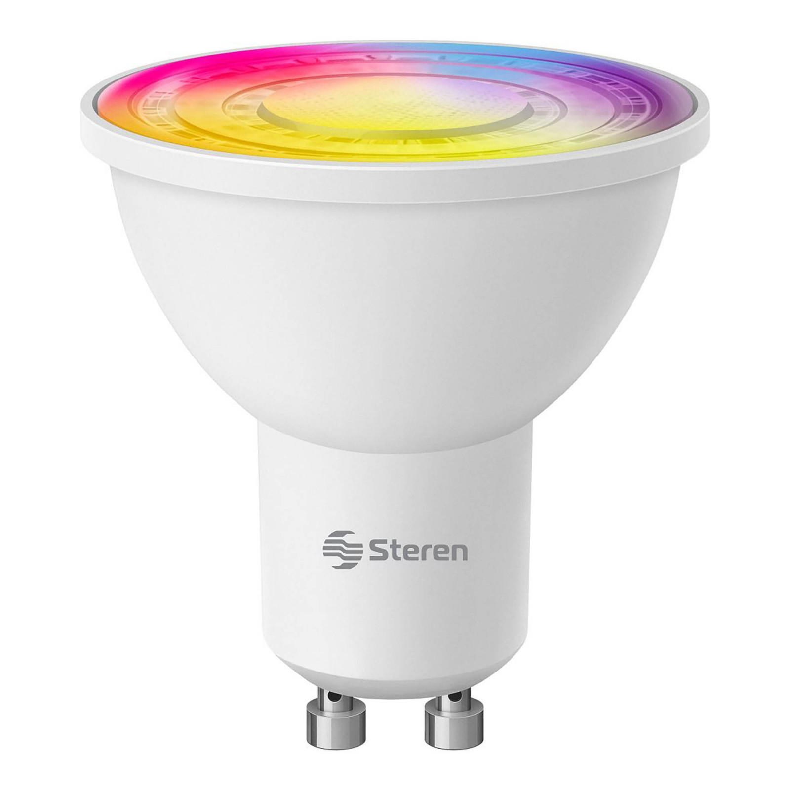 Steren Foco Led Dicroico Multicolor Smart Home Shome Wi Fi W