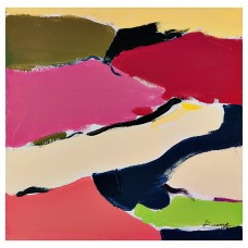 Cuadro Abstracto Multicolor 60 x 60 cm