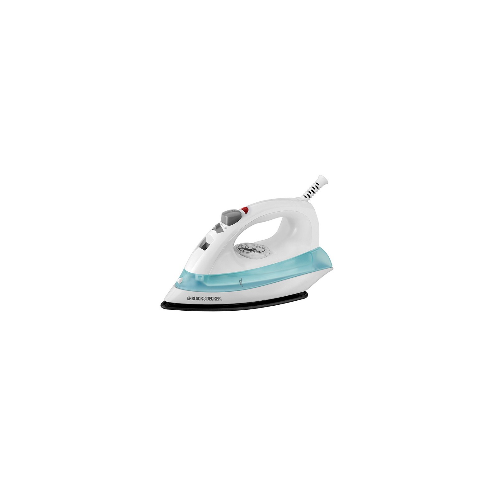 Plancha De Vapor Y Rocio Black And Decker Irbd100 Color Blanco/Azul