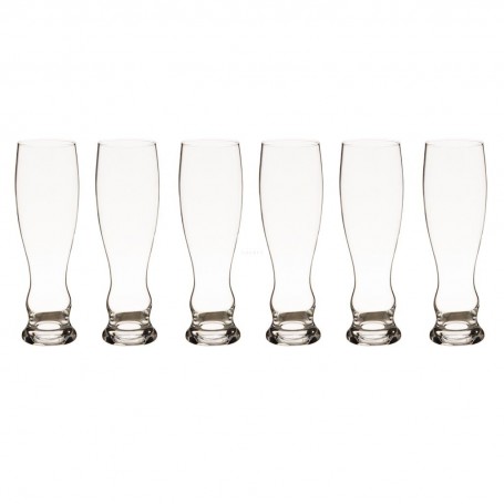 Juego de 6 Vasos Cerveceros 0.5 L Splendour Krosno Glass