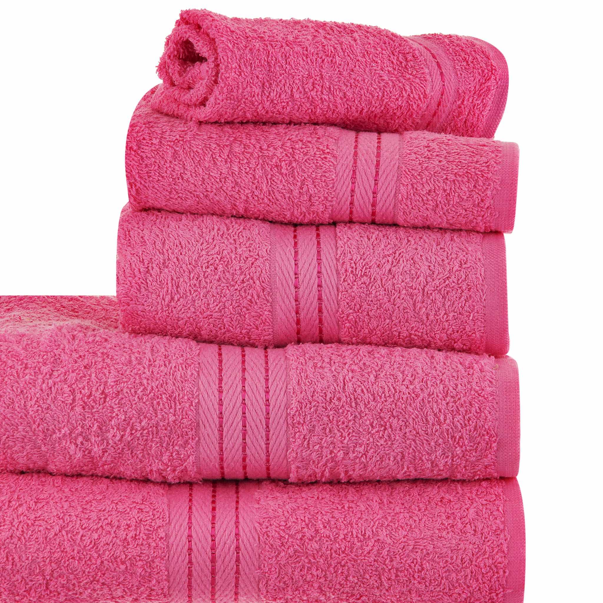 Toalla de baño, toalla grande súper absorbente de algodón puro, toalla de  baño gruesa y suave, toallas de playa cómodas, verde, 6 piezas