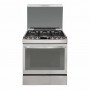 LG Cocina a gas 6 quemadores con Grill / Parrilla / Encendido automático / Anti huellas RSG316T