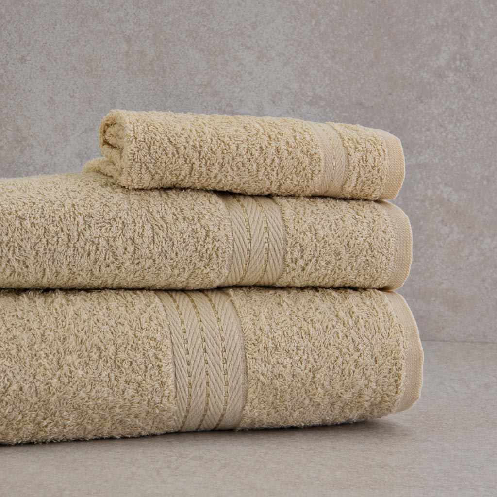Juego de 3 toallas de baño - Enredos de lana