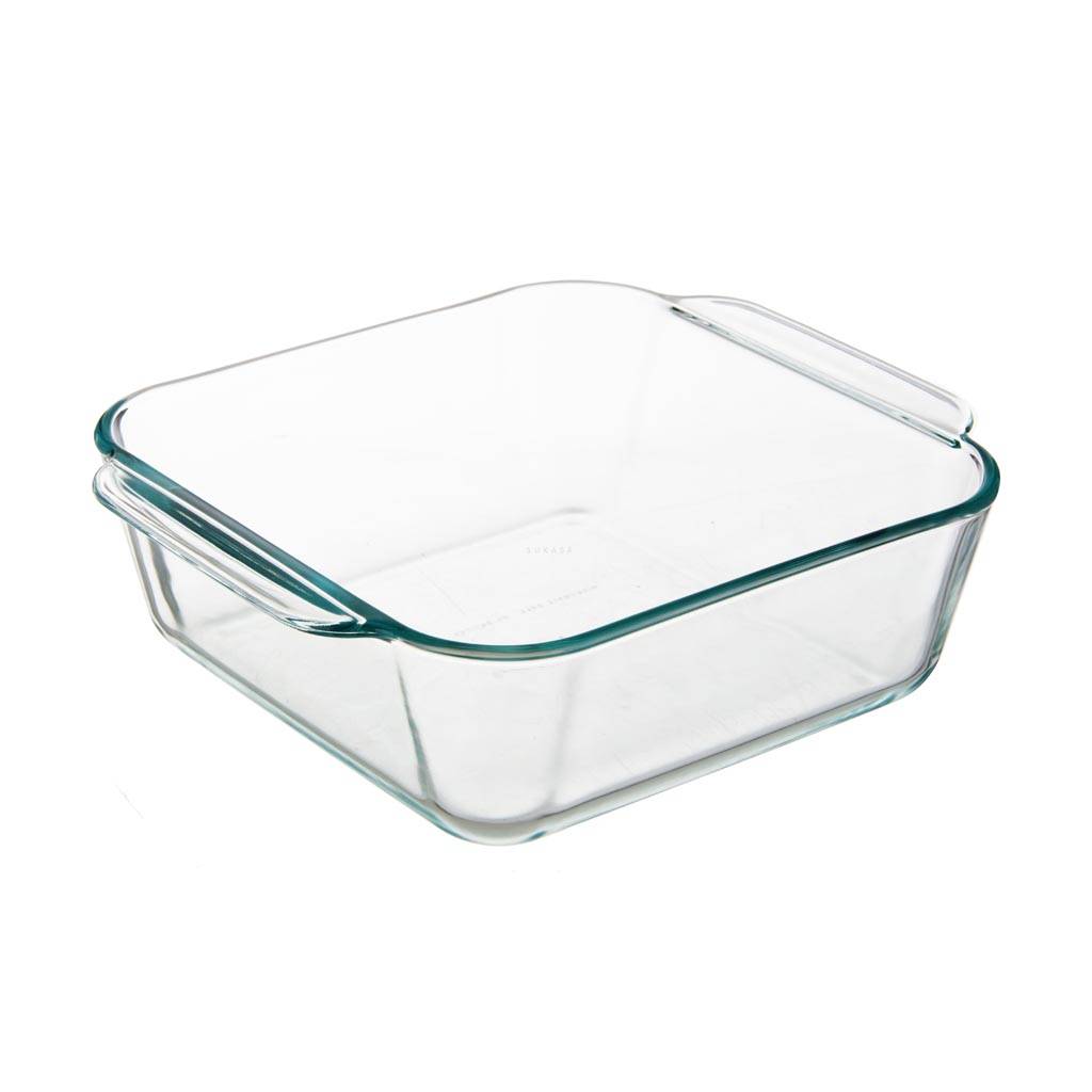 Molde Refractario de Vidrio con Tapa Plástica Pyrex Corelle