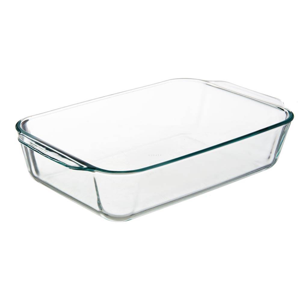 Molde Refractario de Vidrio con Tapa Plástica Pyrex Corelle