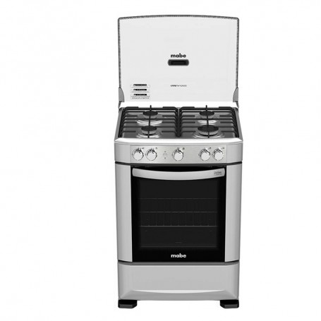 Mabe Cocina a gas 4 quemadores 60cm EM6030SG0