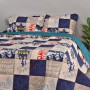 Juego de cubrecama Quilt Urban Star Patchwork Haus