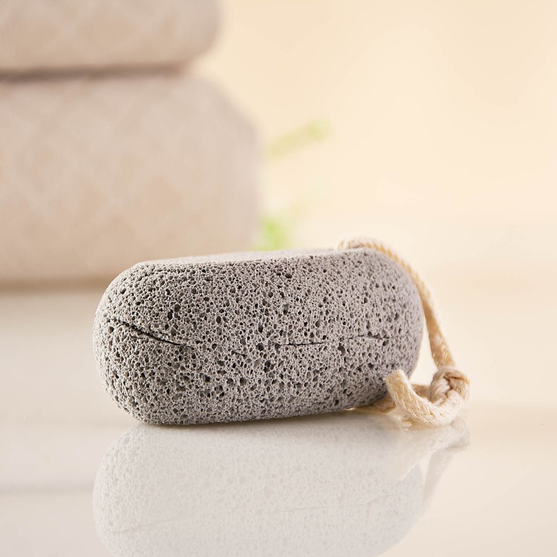 Alfombra de lavado de pies de ducha con piedra pómez natural