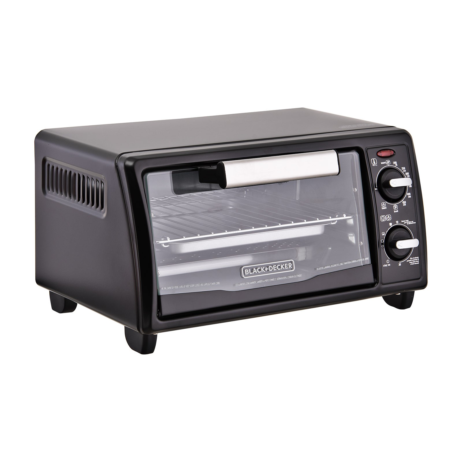 Horno Tostador 4 Rebanadas 1150W TO1342B Black & Decker