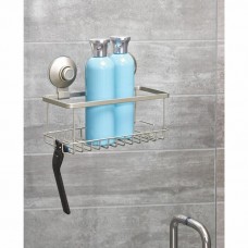 Organizador para ducha con ventosas Silver Everett Roll Interdesign