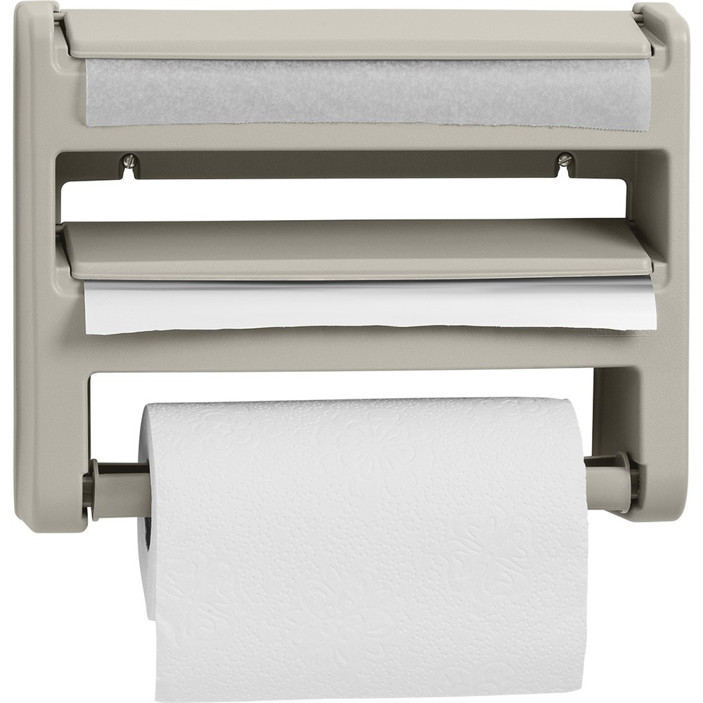  NearMoon Soporte organizador de papel higiénico, almacenamiento  de 3 rollos de papel higiénico, accesorio de baño de metal, soporte para  rollo de inodoro a prueba de óxido para encimera de cocina, 