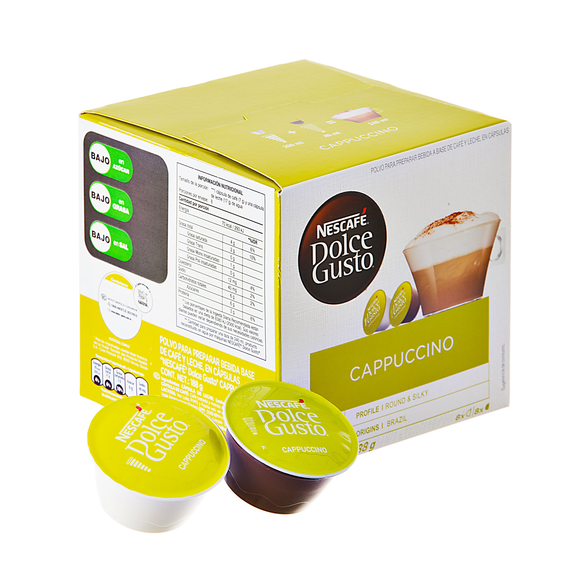 Juego de 16 Cápsulas Chococino Dolce Gusto