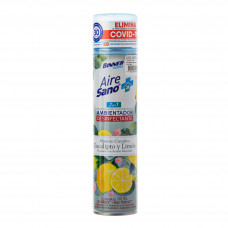 Ambientador Desinfectante Aire y Superficies Aroma Eucalipto / Limón 400ml Binner