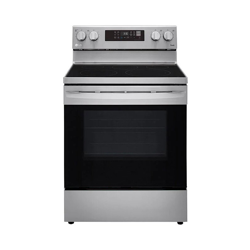 LG Cocina eléctrica 5 zonas con Freidora de aire / Convección / Autolimpieza 6.3 pies LREL6323S