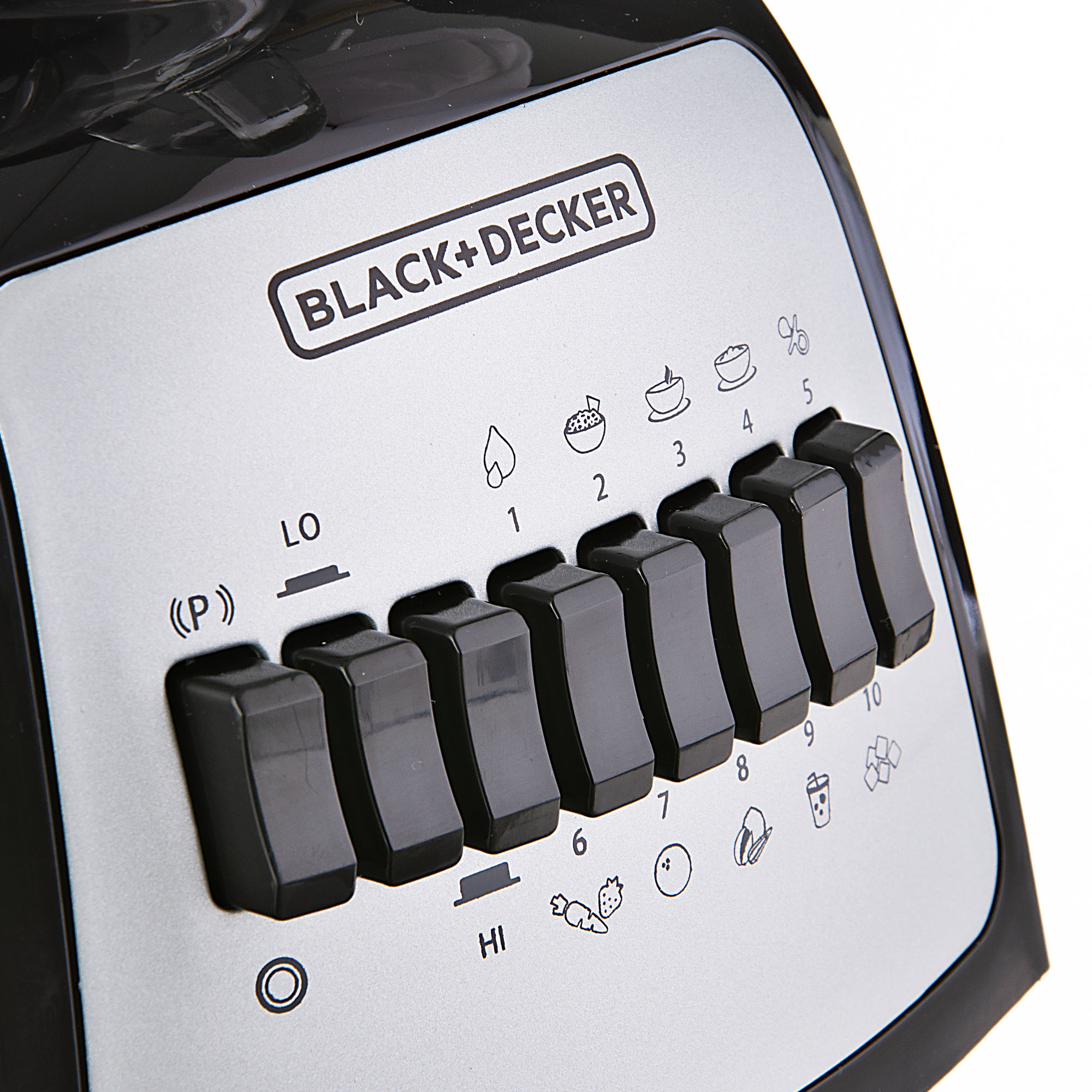 Licuadora Black + Decker Jarra de Vidrio 550 Watts 10 Velocidades BLBD210G