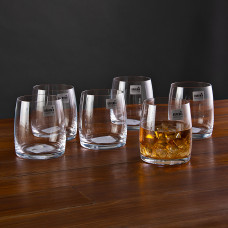 Juego de 6 vasos de Whisky Ideal Bohemia Cristal