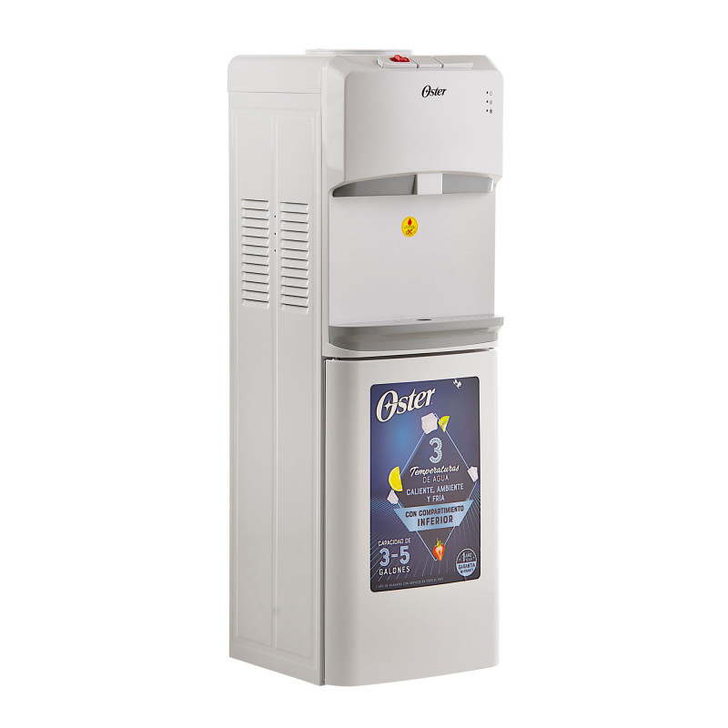 Dispensador de agua Normal / Caliente / Frío con almacenaje Oster