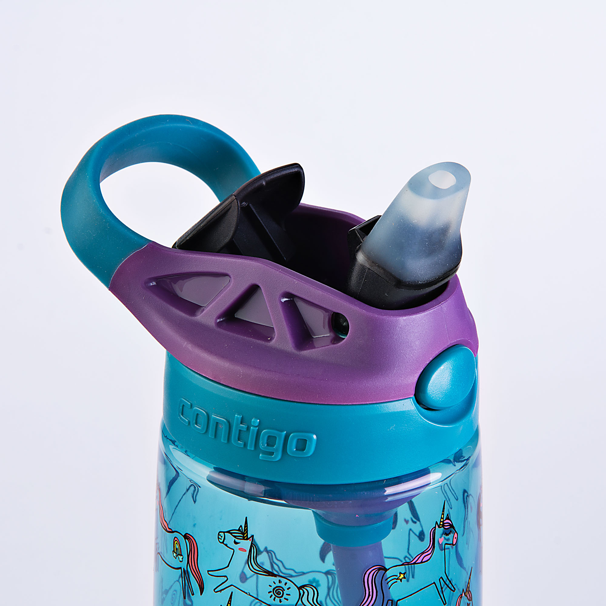 Botella para agua para niña 14oz unicornios
