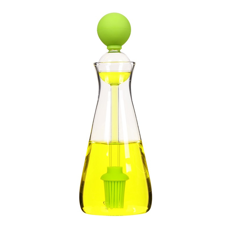 Frasco con brocha 300ml Clear / Verde