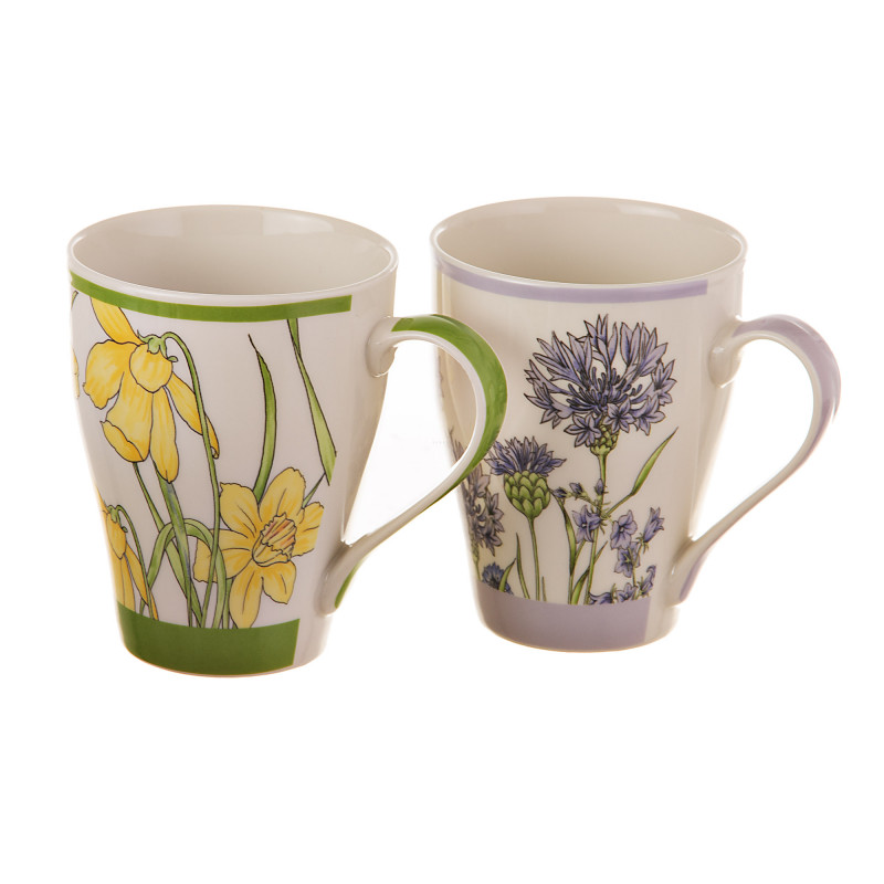 Jarro de 350ml Surtido Flores Bone China Haus