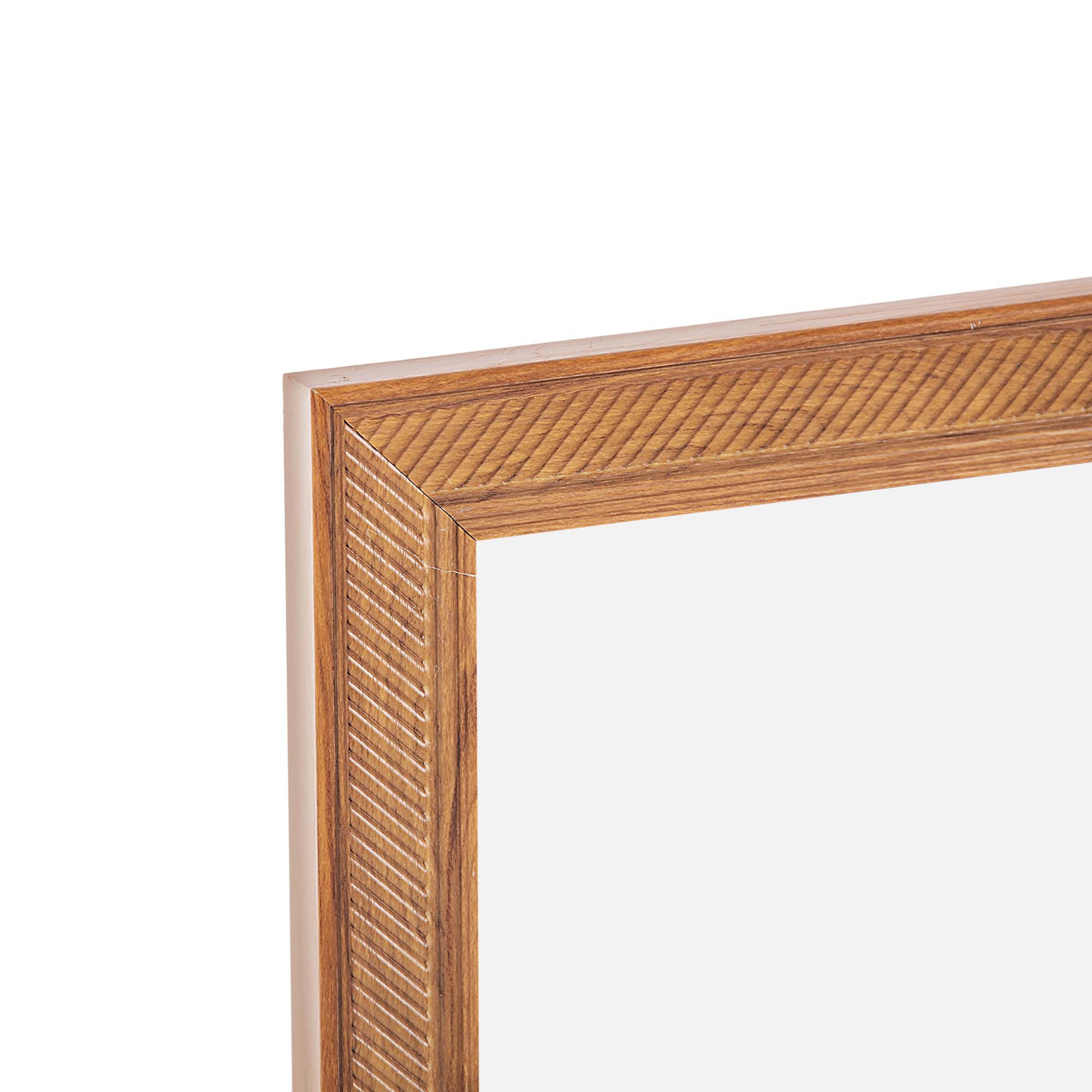 Espejo con marco de madera Haus