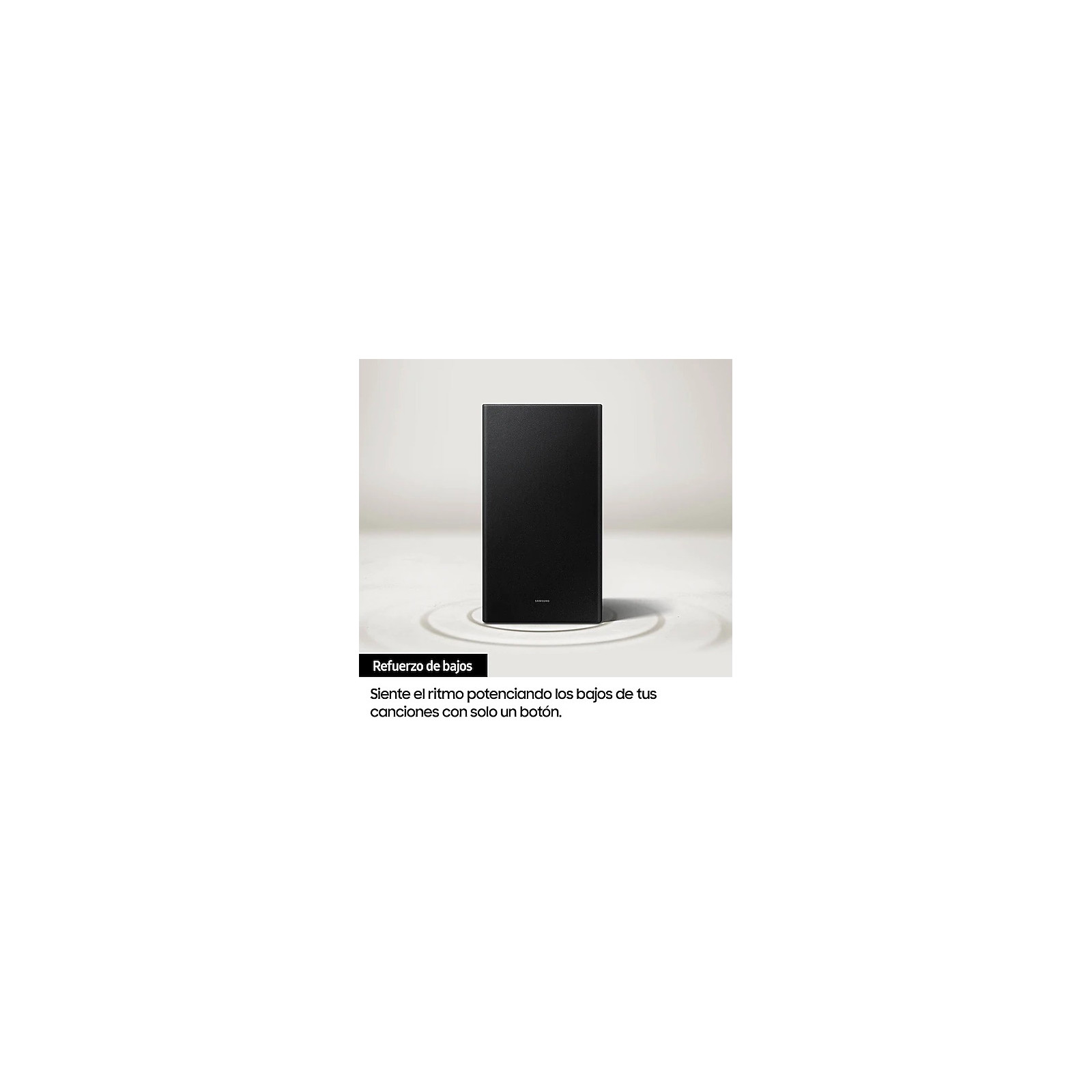 Samsung Barra De Sonido Con Subwoofer Inalámbrico Serie B HW-B450/ZP