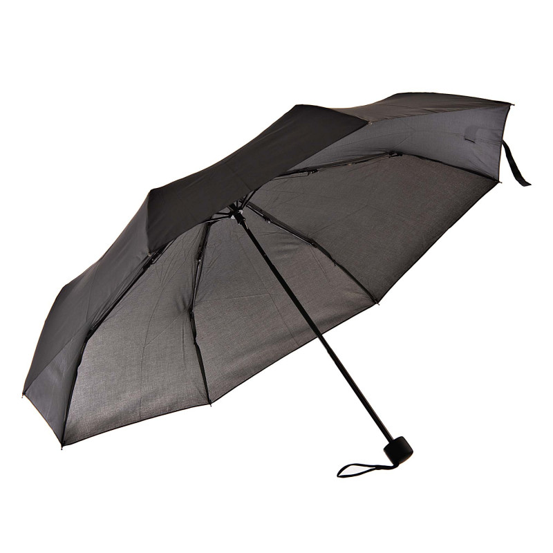 Mini paraguas portátil con estuche Novo elaborado en poli y metal.