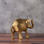 Figura Elefante Dorado Haus