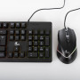 XTech Teclado / Mouse Alámbricos Gaming con Luz LED XTK-530S