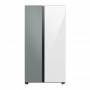 Samsung Refrigerador Bespoke Side by Side RS23CB700A7GED 590L Blanco / Silver