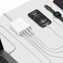 Belkin Adaptador HUB Carga 4 Puertos Carga Rápida USB-C / USB-A WCH010DQWH