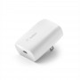 Belkin Cargador para Pared de Carga Rápida 30W USB-C WCA005DQWH