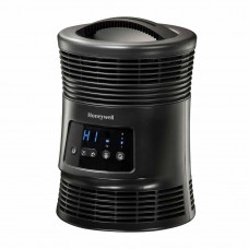 Honeywell Calefactor 360° 2 Niveles Digital / Termostato Ajustable / Temporizador con Control Remoto 1500W HHF370B