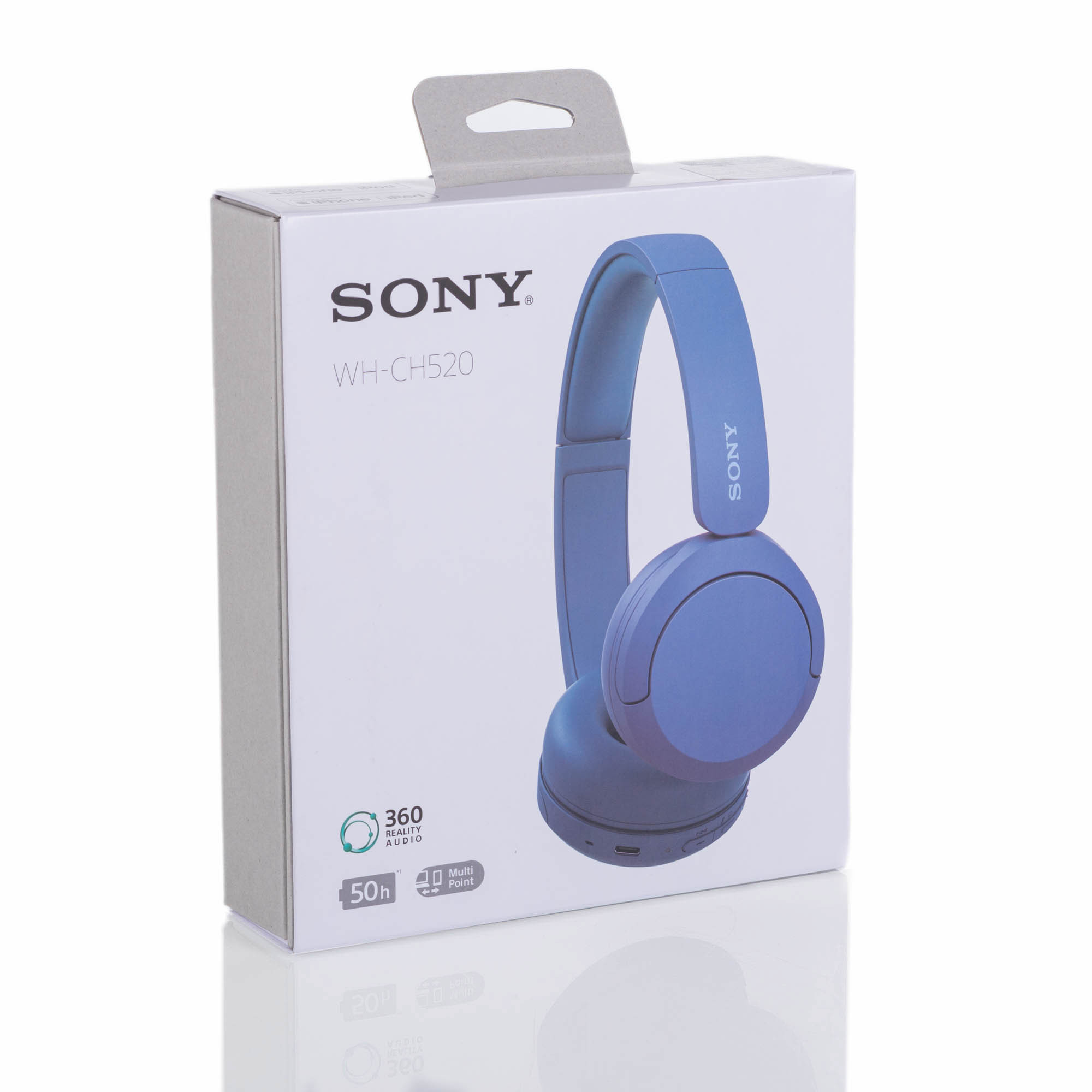 Sony WH-CH520 Auriculares Inalámbrico Diadema Llamadas/Música USB Tipo C  Bluetooth Azul