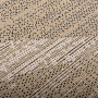 Alfombra Exterior / Interior Indi Taupe / Negro 100% Polipropileno