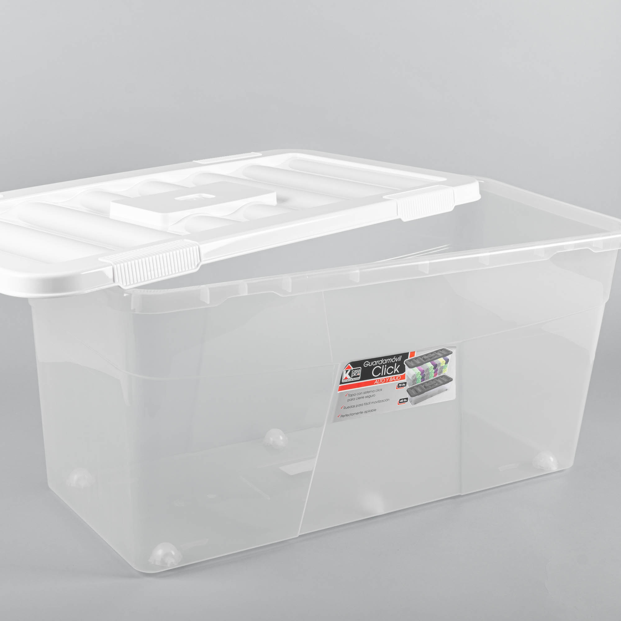 Caja Organizadora De Plástico De 0.75 Litro - Aliss
