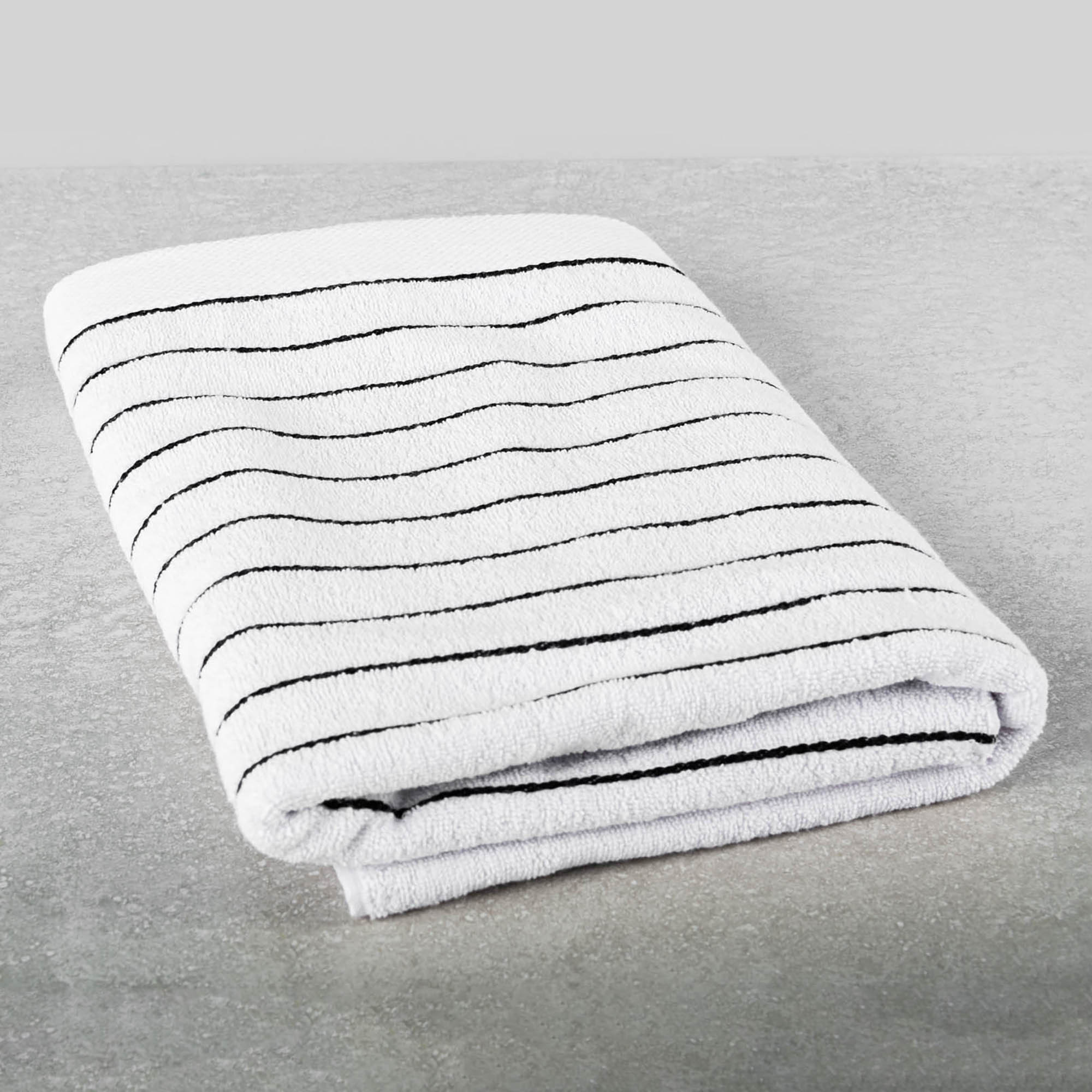 Toallero de pie diseño Milán para dos toallas
