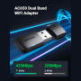 Adaptador USB / WiFi Doble Banda para Windows / Linux Ugreen