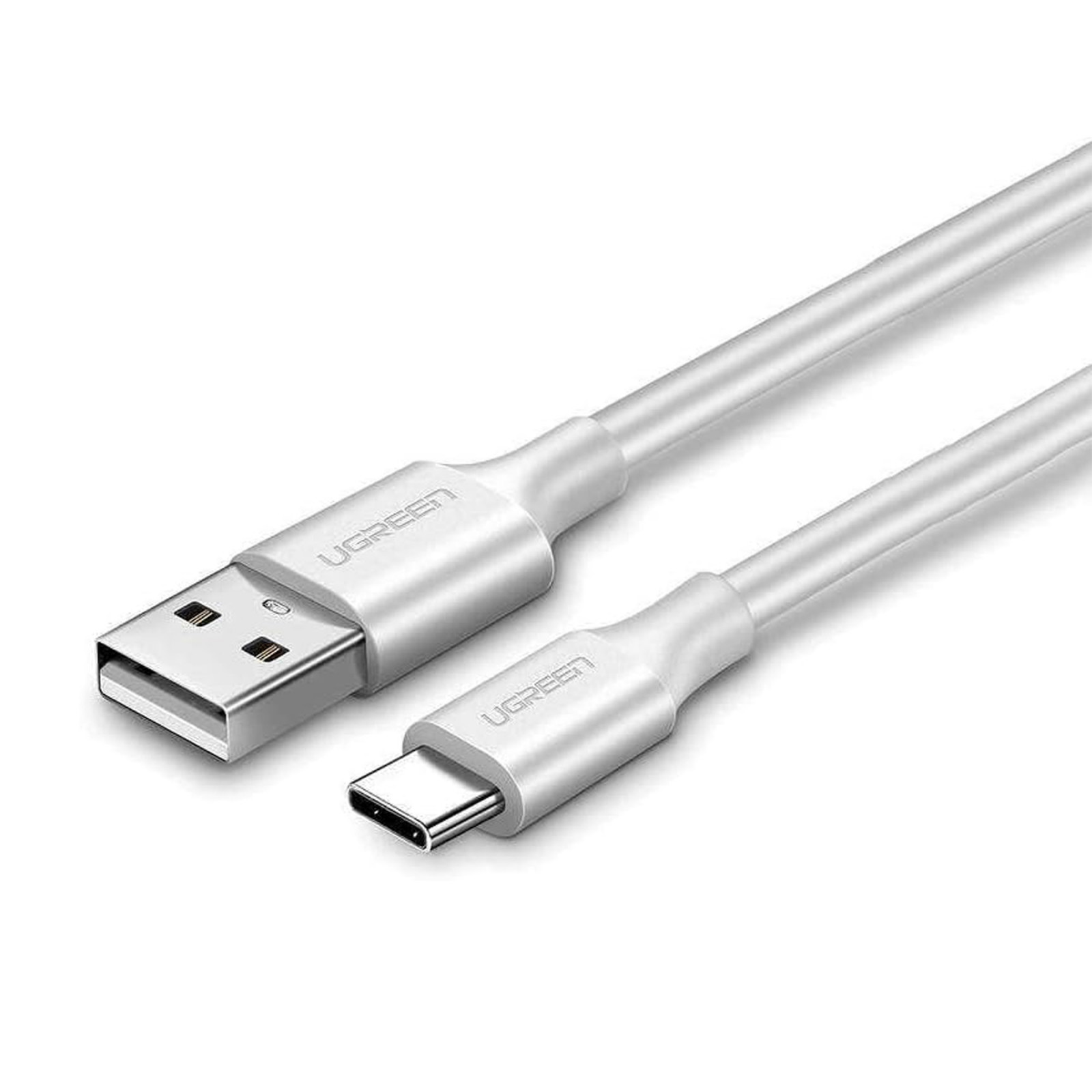 Cable USB-C / USB-C Carga Rápida Niquelado Reforzado Negro Ugreen