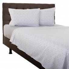 Sábana de punto 100% algodón cobre para cama de 150 cm con