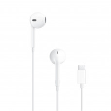 Apple Audífonos Alámbricos Blancos EarPods con Conector USB-C