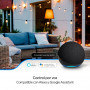 Steren Enchufe Wi-Fi Smart Home SHOME-105 para Exterior Negro