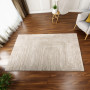 Alfombra Dune Arcos Beige / Taupe de 100% Poliéster Balta