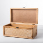 Caja Organizadora Rombos Natural de Madera Haus