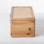 Caja Organizadora Rombos Natural de Madera Haus