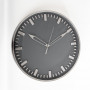 Reloj Redondo 40cm Silver de Plástico Haus