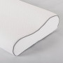 Almohada Cervical Memory Foam 12x60x40cm 100% Poliéster con Gel Haus