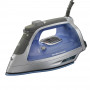 Hamilton Beach Plancha para Ropa a Vapor Silver / Azul con Rociador y Base Antiadherente