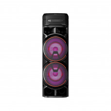 LG Parlante Fiesta Bluetooth XBOOM RNC9 Negro con Karaoke, TV Sync y DJ App