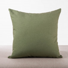 Forro para Cojín Verde 45x45cm 34% Poliéster - 33% Algodón - 33% Lino Haus